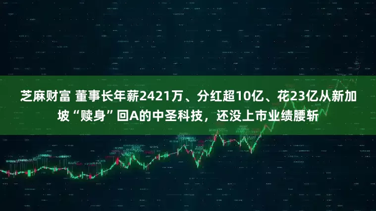 芝麻财富 董事长年薪2421万、分红超10亿、花23亿从新加坡“赎身”回A的中圣科技，还没上市业绩腰斩